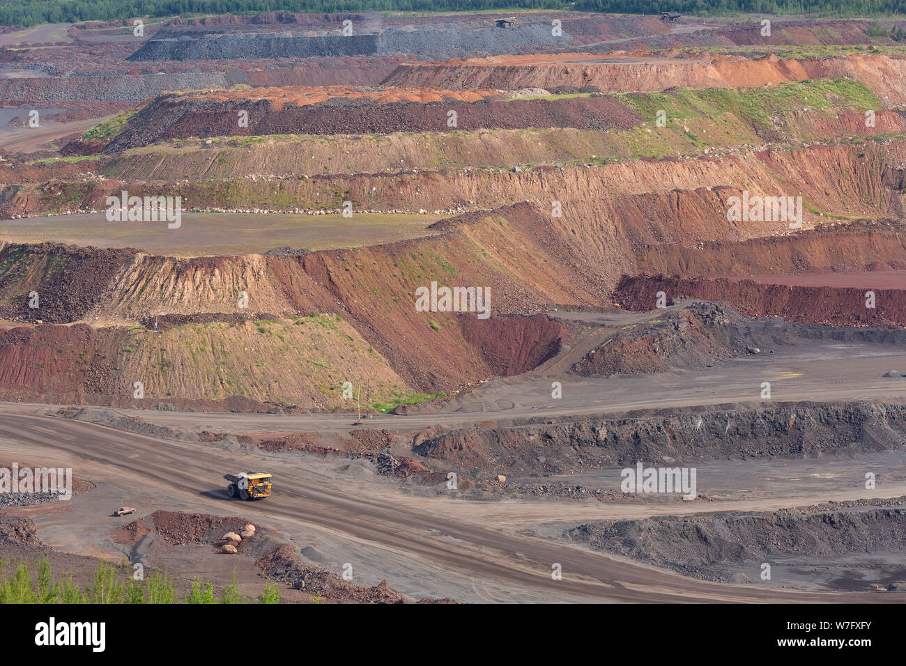 Takonit Mine malerische Aussicht Stockfoto