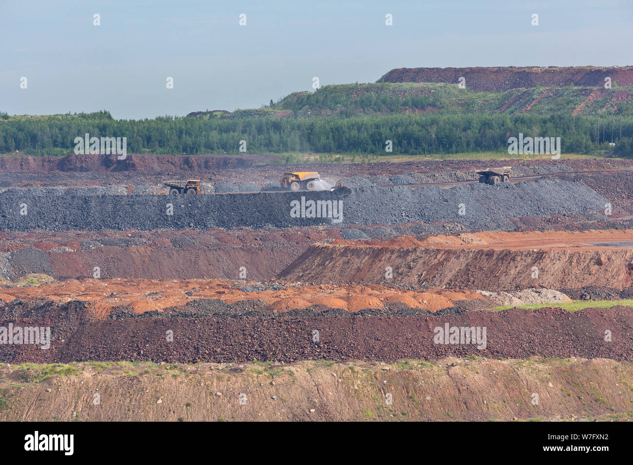 Takonit Mine malerische Aussicht Stockfoto