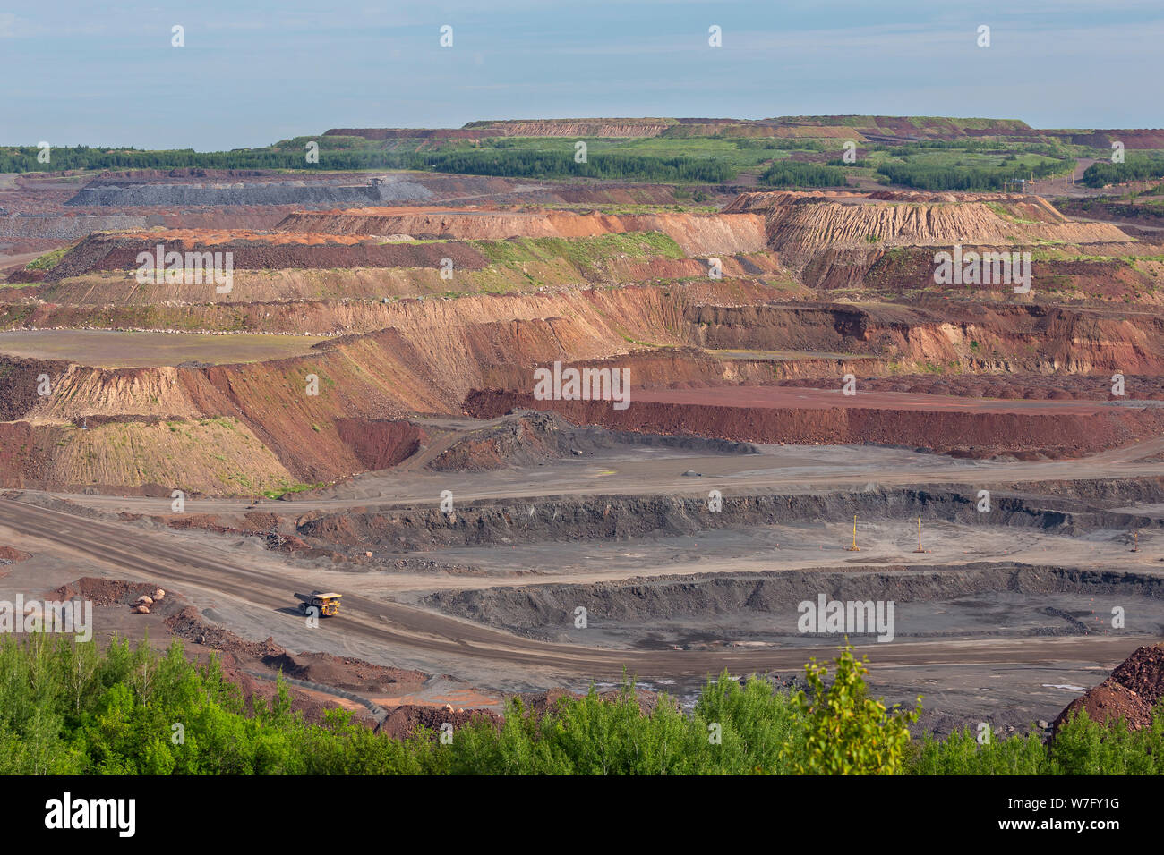 Takonit Mine malerische Aussicht Stockfoto