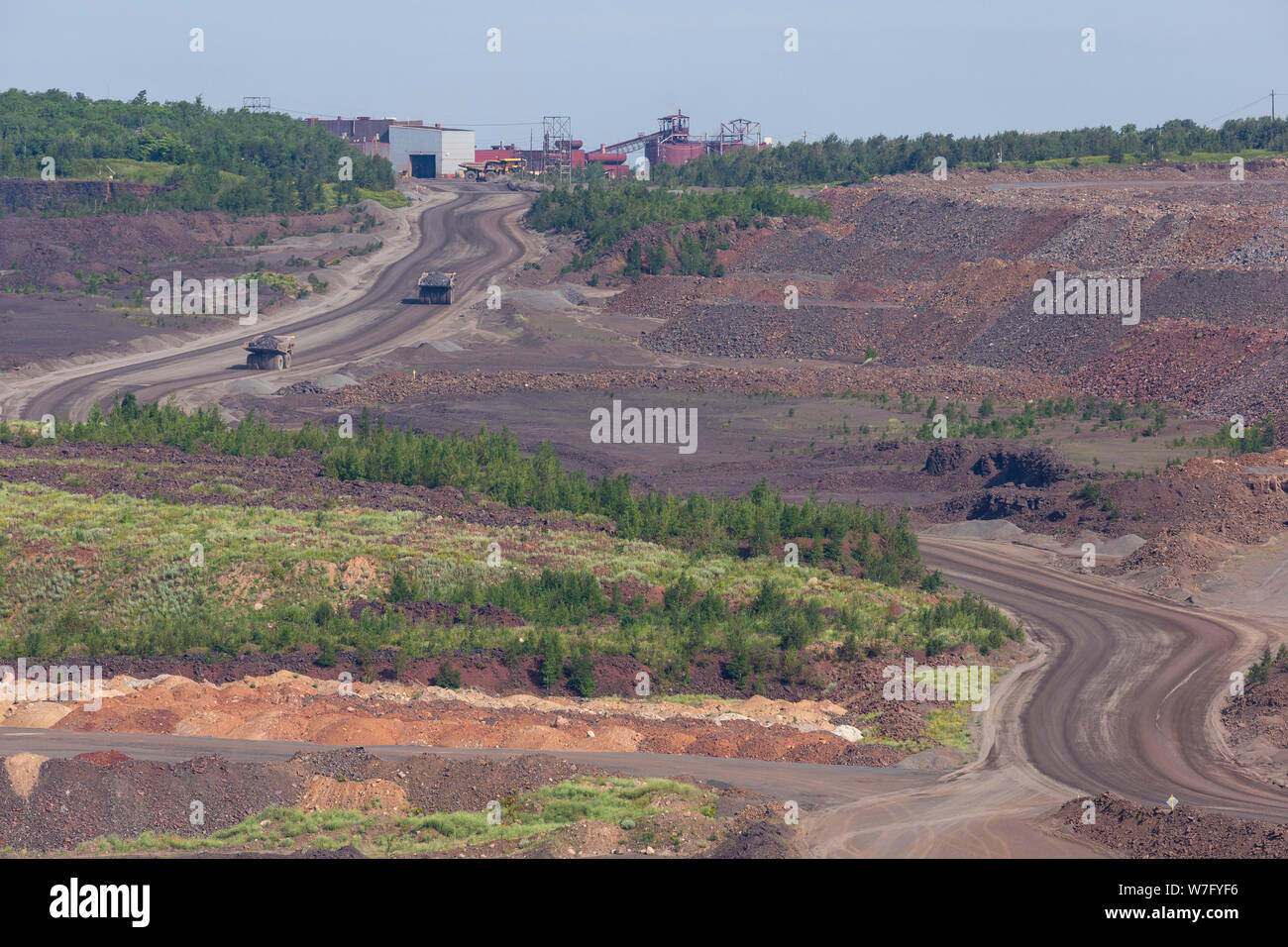 Takonit Mine malerische Aussicht Stockfoto