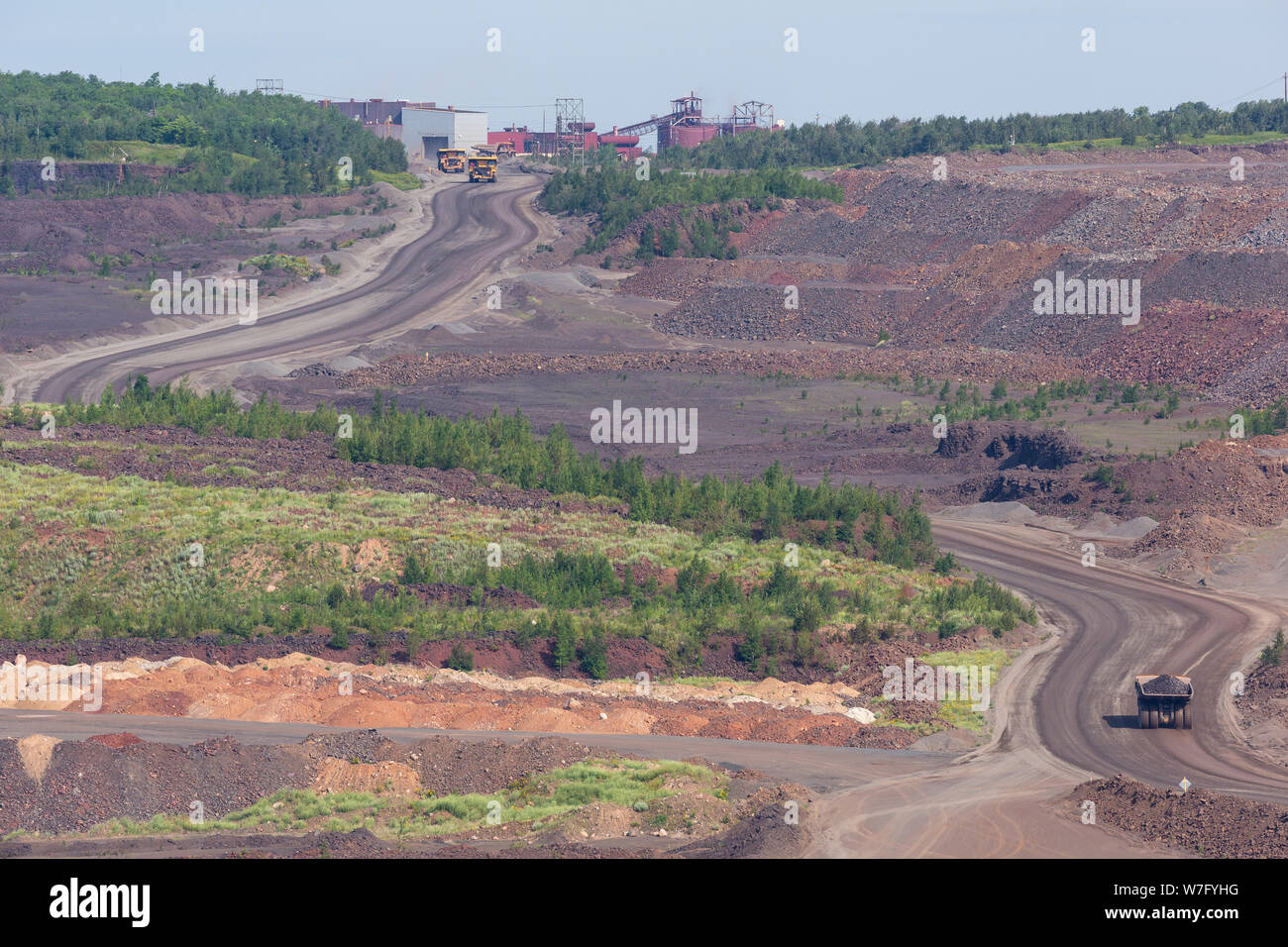 Takonit Mine malerische Aussicht Stockfoto