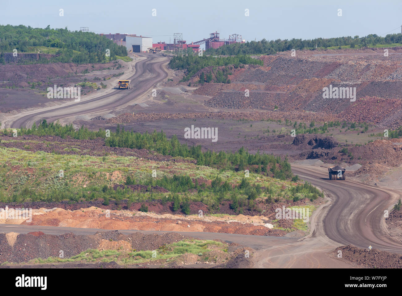 Takonit Mine malerische Aussicht Stockfoto