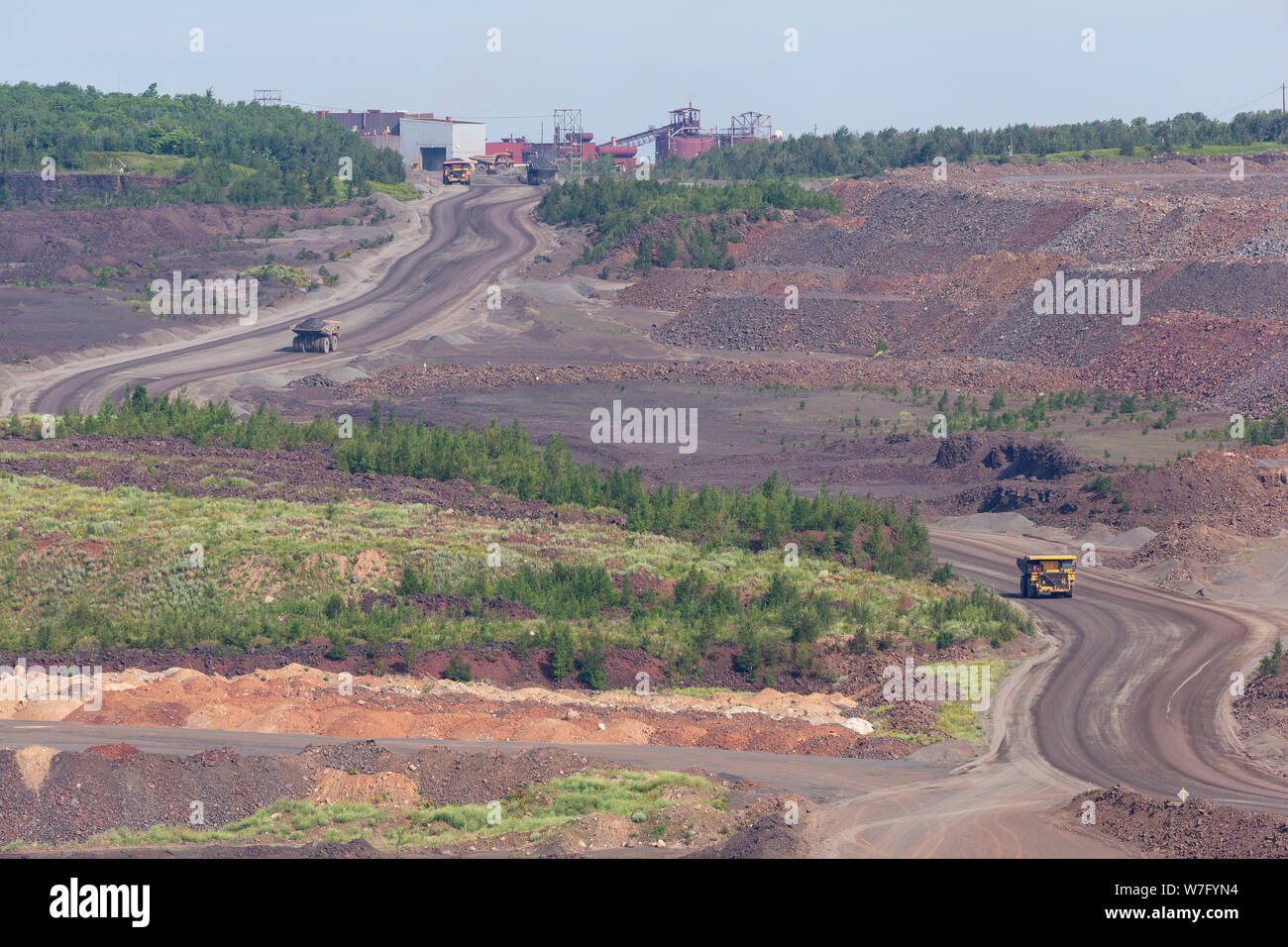 Takonit Mine malerische Aussicht Stockfoto