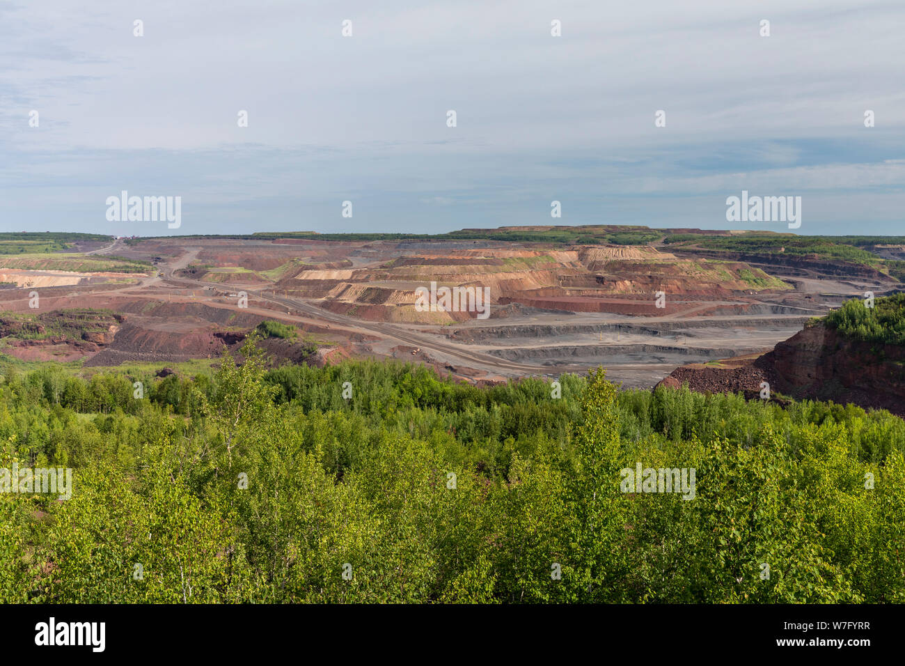 Takonit Mine malerische Aussicht Stockfoto