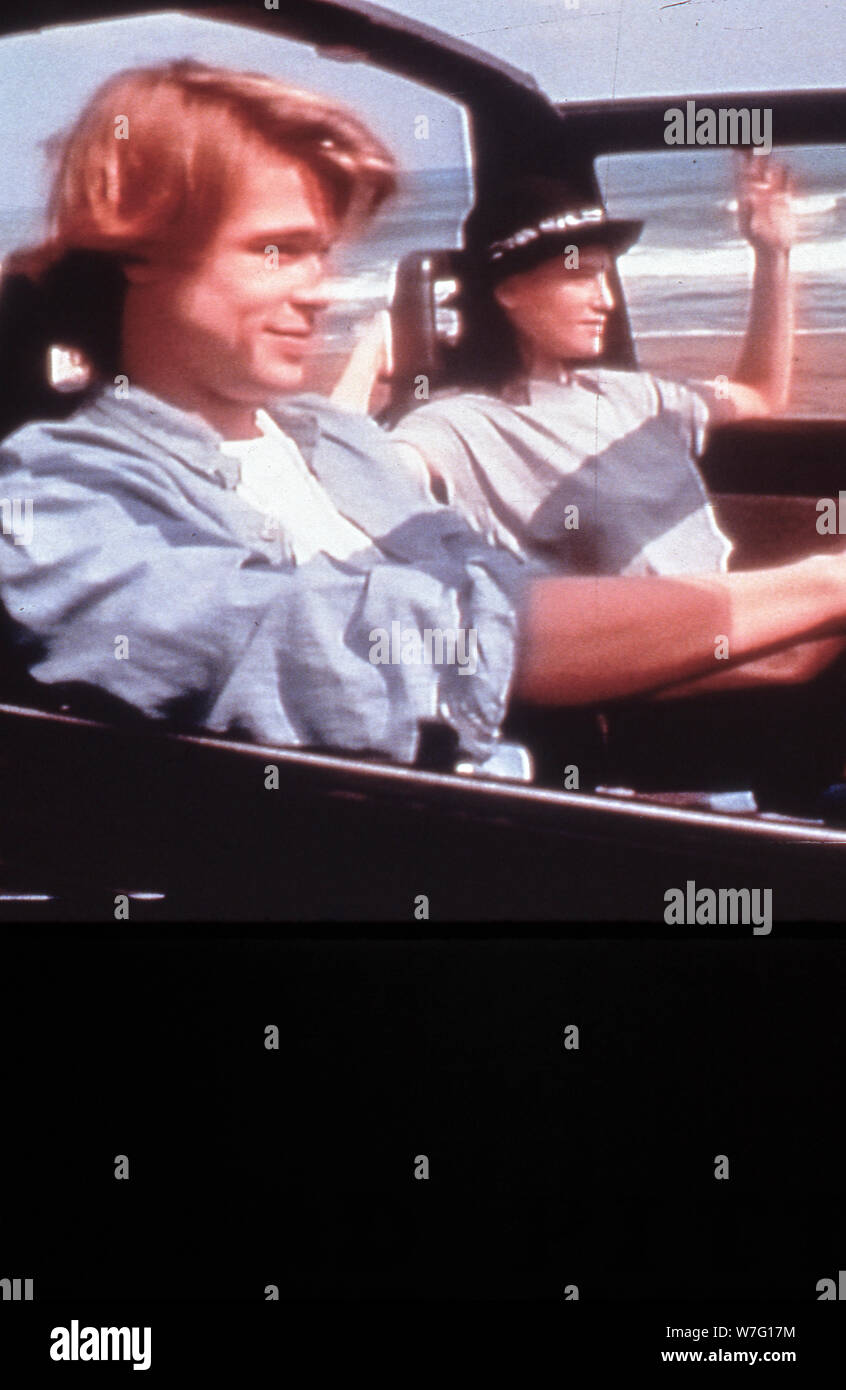 Cheryl Pollak, Brad Pitt, die dunkle Seite der Sonne, 1988 Stockfoto