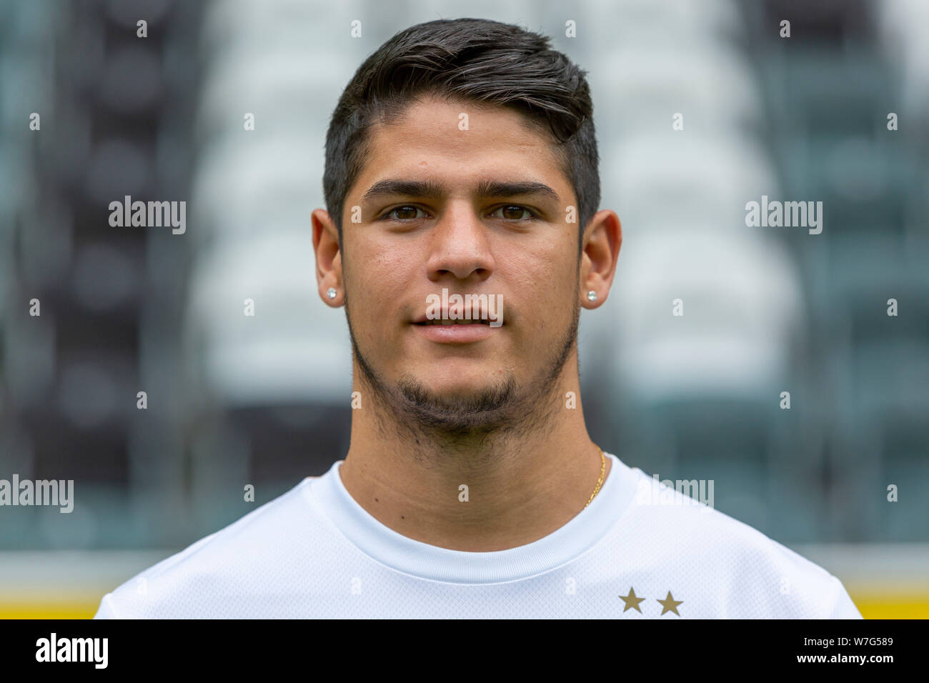 Fußball, Bundesliga, 2019/2020, Borussia Mönchengladbach, drücken Sie die Taste Foto Shooting, Portrait, Julio Villalba Stockfoto