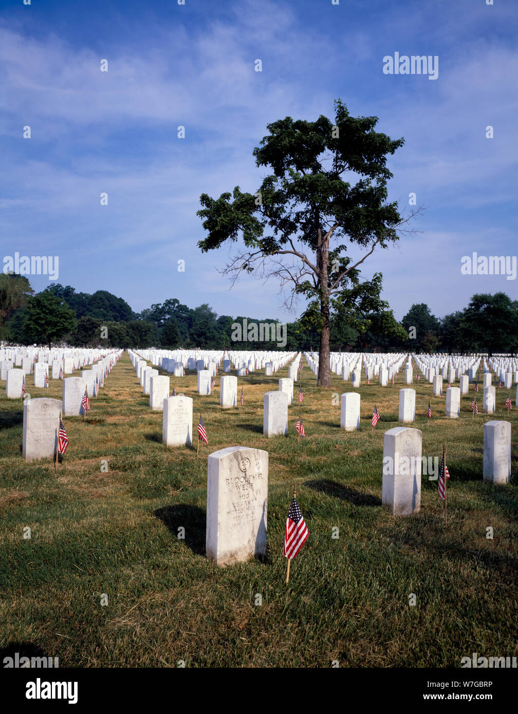Arlington Nationalfriedhof Arlington, Virginia Stockfoto