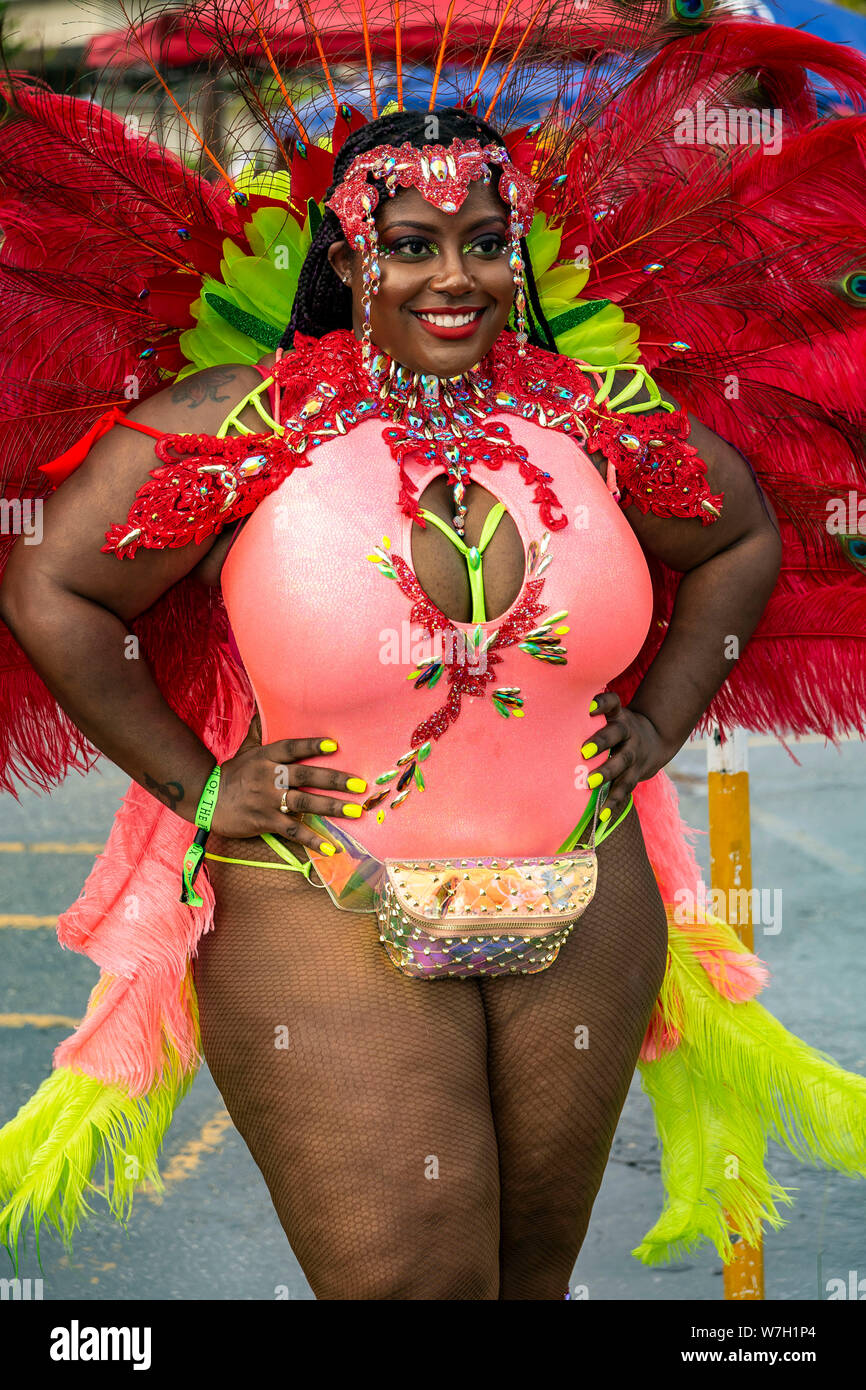 Kadooment Day in Barbados 2019 Stockfoto