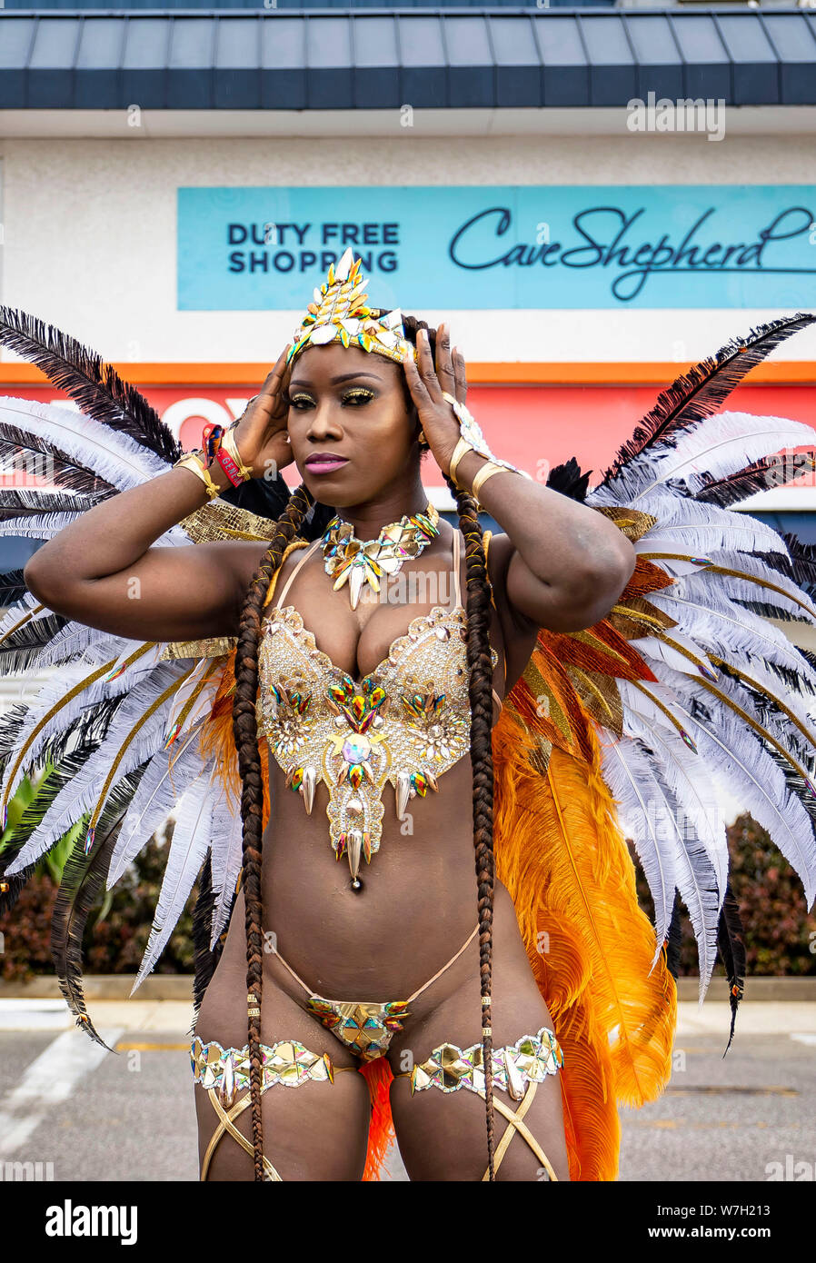 Kadooment Day in Barbados 2019 Stockfoto