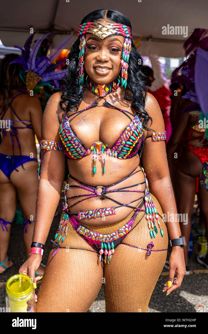 Kadooment Day in Barbados 2019 Stockfoto