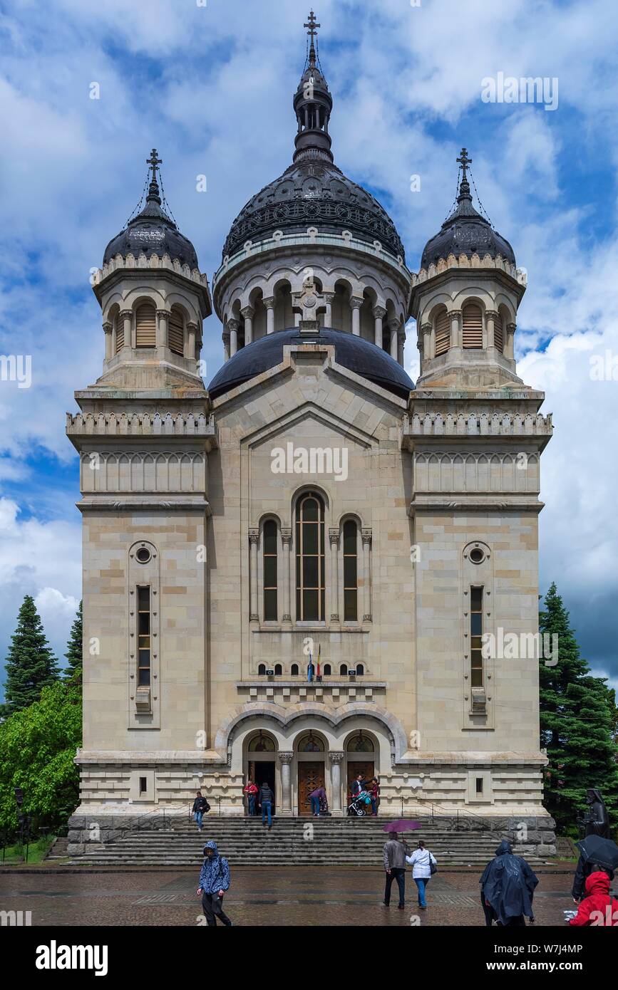 Orthodoxe Kathedrale an avram-iancu Square, Cluj-Napoca, Siebenbürgen, Rumänien Stockfoto