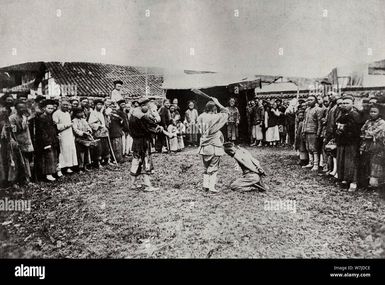 Todesstrafe in China, um 1860 Stockfoto