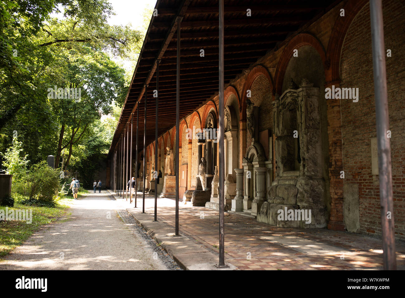 Die Alter Südfriedhof Friedhof im Glockenbachviertel, München