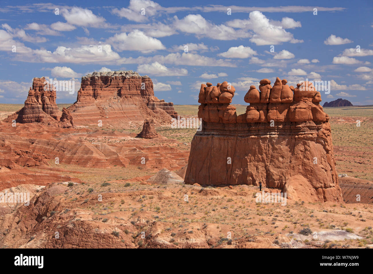 Goblin Felsen im Goblin Valley State Park, Utah, USA Stockfoto