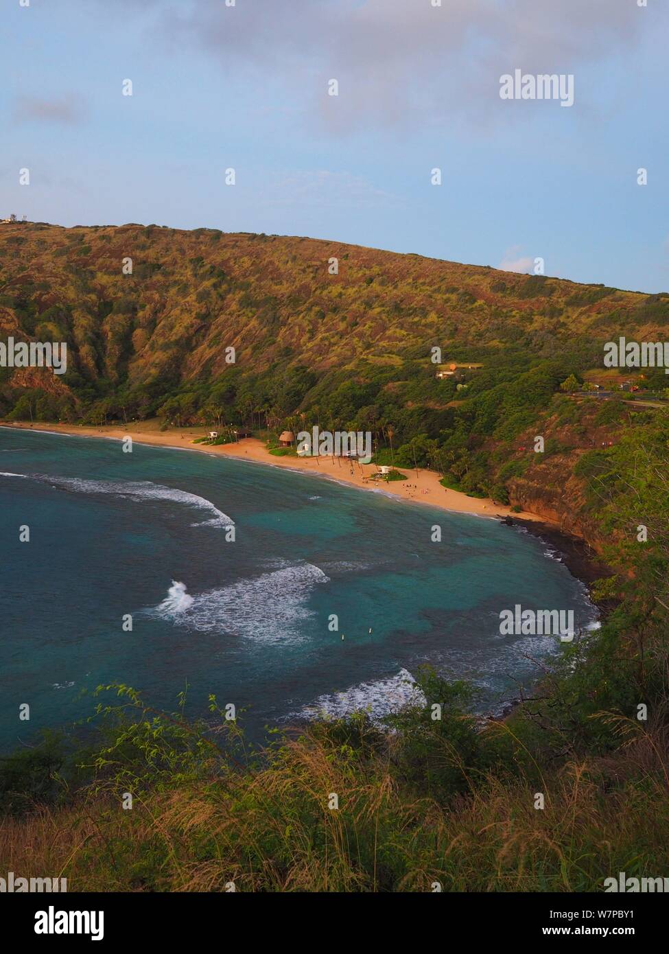 Hanauma Bay State Park Oahu Hawaii Stockfoto