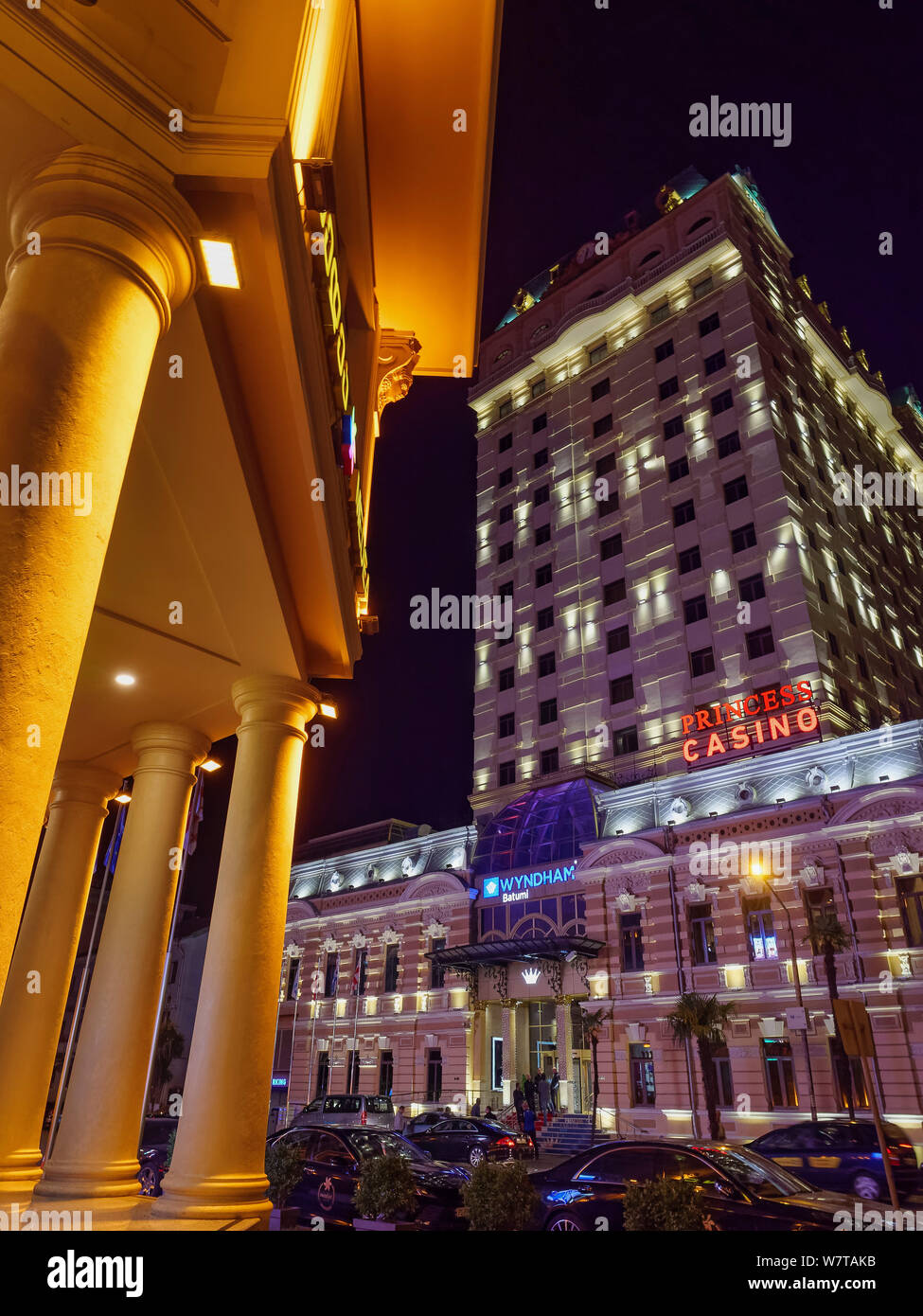 Casino in Batumi, Adscharien, Georgien, Europa Stockfoto