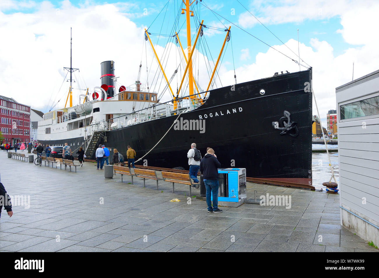 Steamboat Rogaland Norwegen Stockfoto