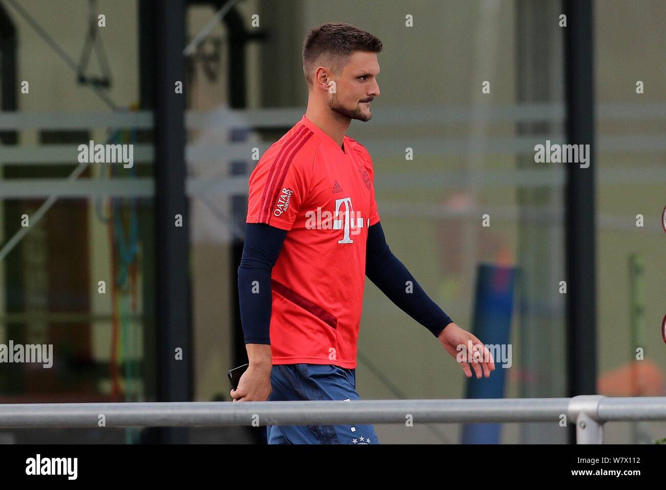 Rottach Egern Deutschland 06 Aug 2019 Lucas Hernandez Bayern Munchen Tattoo Am Oberschenkel Tatowiert Aktion Single Action Einzelbild Ausgeschnitten Vollen Korper Geschossen Die Ganze Figur Trainingslager Fc Bayern Munchen In Rottach