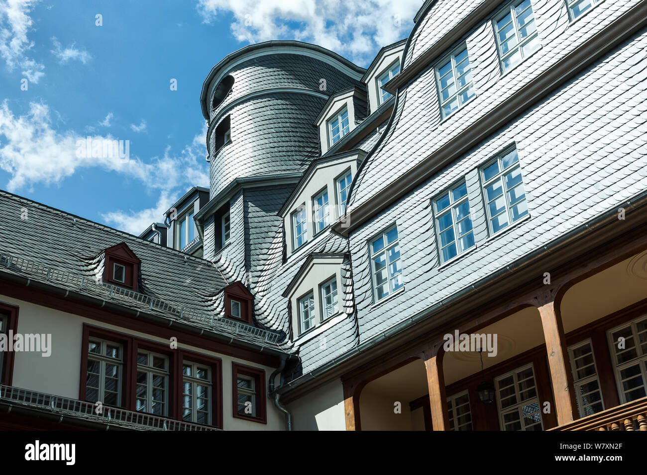 Europa, Deutschland, Frankfurt (Main) Hessen Deutschland. Neue Frankfurter Altstadt Stockfoto