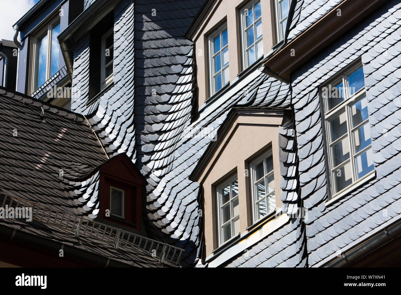 Europa, Deutschland, Frankfurt (Main) Hessen Deutschland. Neue Frankfurter Altstadt Stockfoto