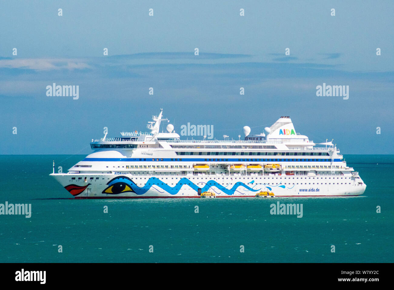 Aida arora Fisch guard bay Pembrokeshire. Stockfoto