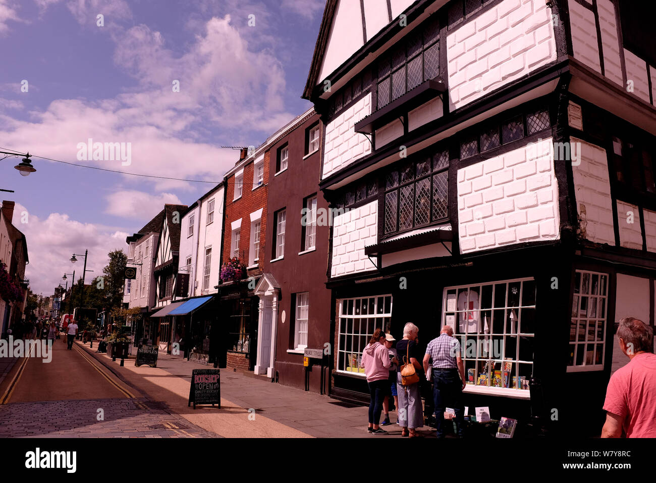 Universität Stadt Canterbury im East Kent uk august 2019 Stockfoto