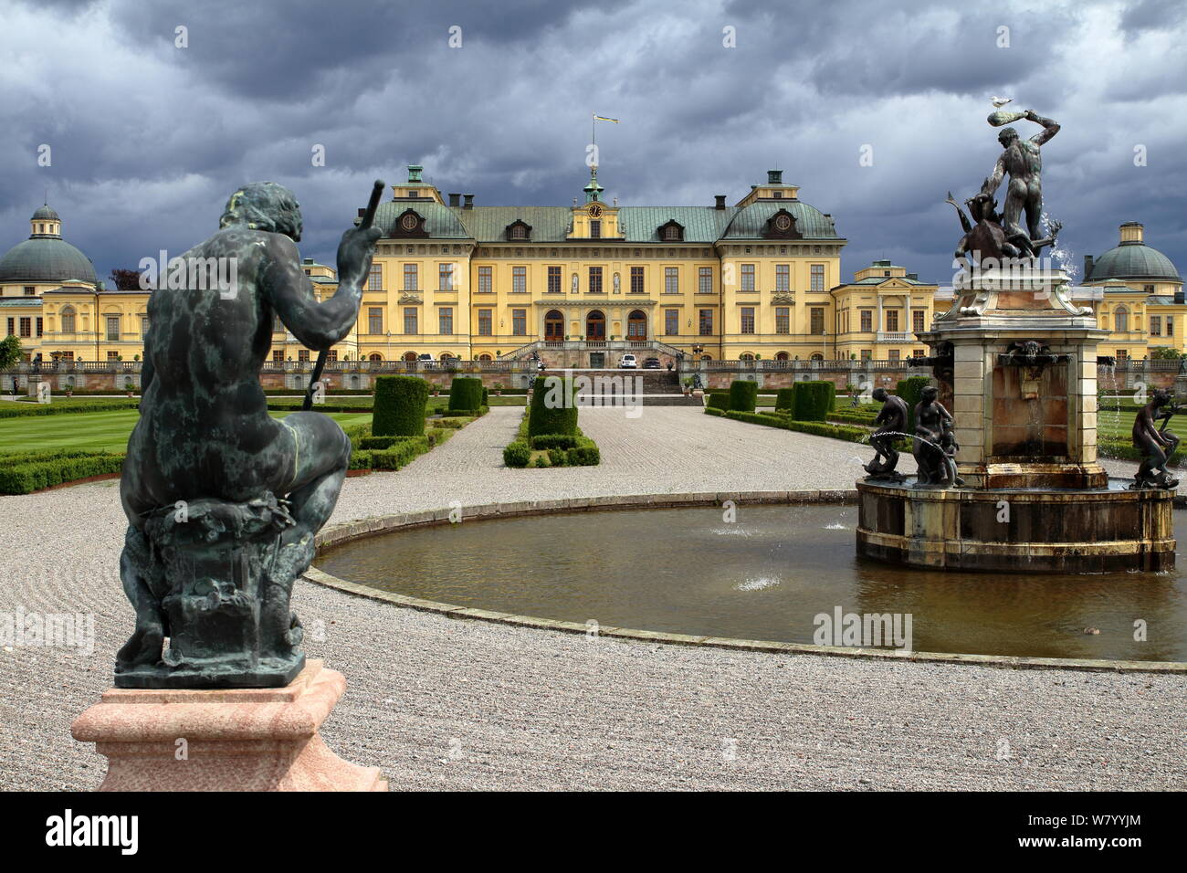 Schloss Drottningholm, Stockholm, Schweden Stockfotografie - Alamy