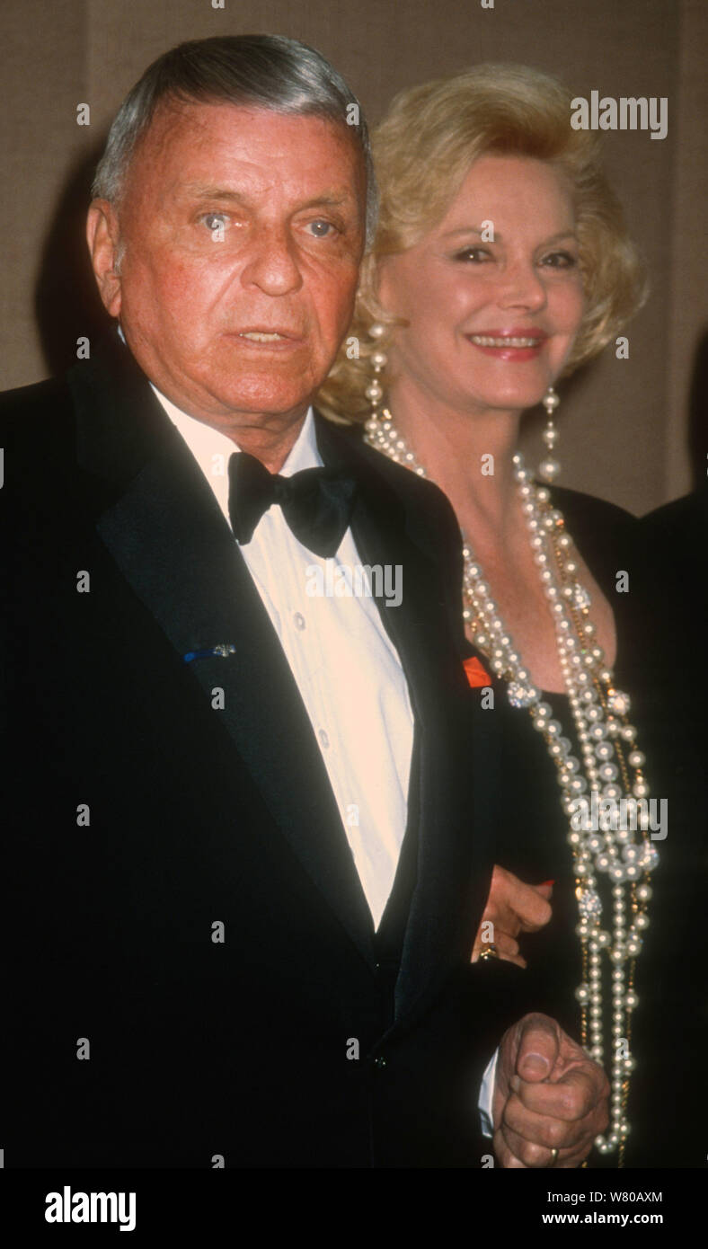 Frank Sinatra, Barbara Sinatra, 1993, Foto von Michael Ferguson/PHOTOlink Stockfoto