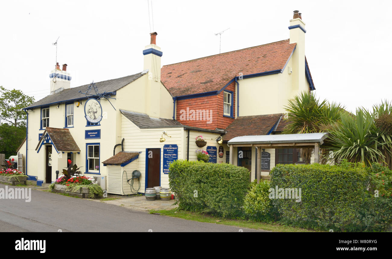 Die landsmann Inn, in der Nähe von Horsham, Sussex Stockfoto