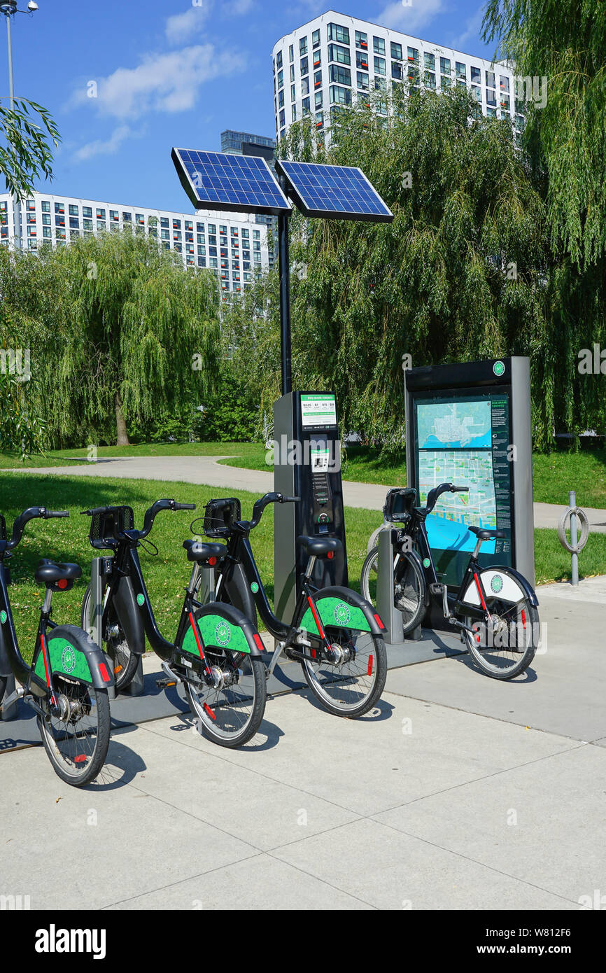 Toronto Hafen - vorne oder Harbourfront in Ontario, Kanada, im Sommer ein tolles Reiseziel. Stockfoto