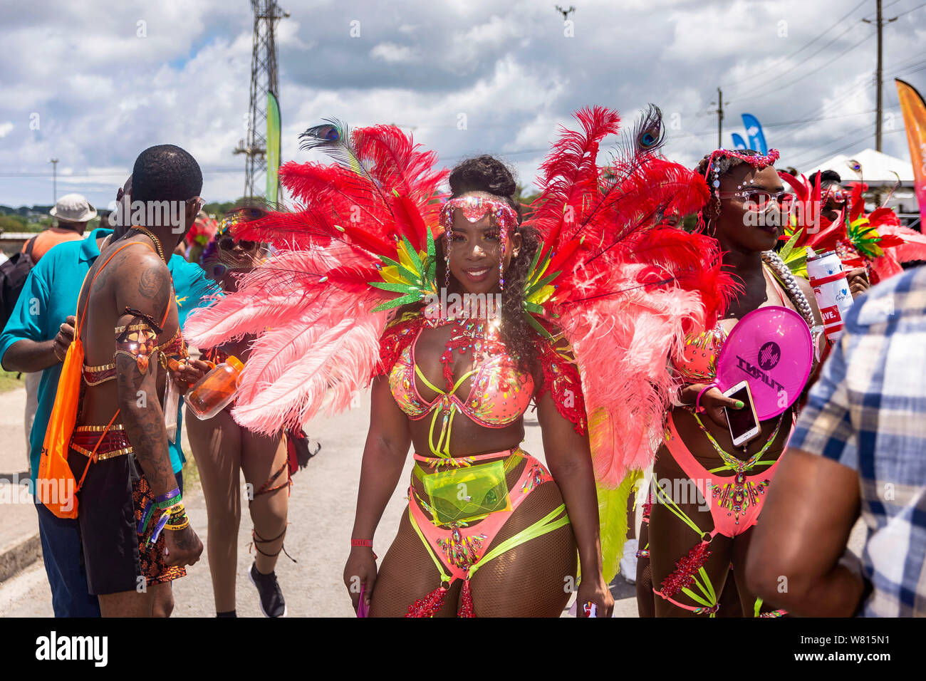 Kadooment Day in Barbados 2019 Stockfoto