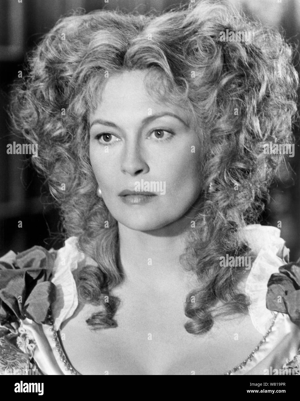 Faye Dunaway, Werbung Portrait für den Film, "Die Gottlosen Lady", Cannon Group, MGM/UA, 1983 Stockfoto