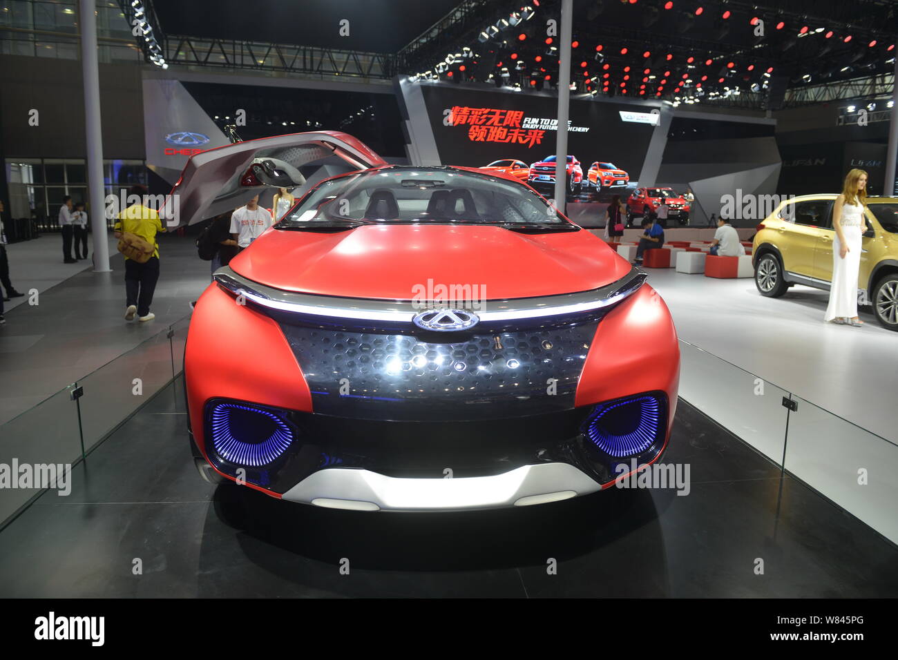 Eine FV 2030 elektrische Konzept Auto von Chery auf dem Display während der 14 China (Guangzhou) Internationale Automobil Ausstellung, auch als automatische Guangzh bekannt Stockfoto