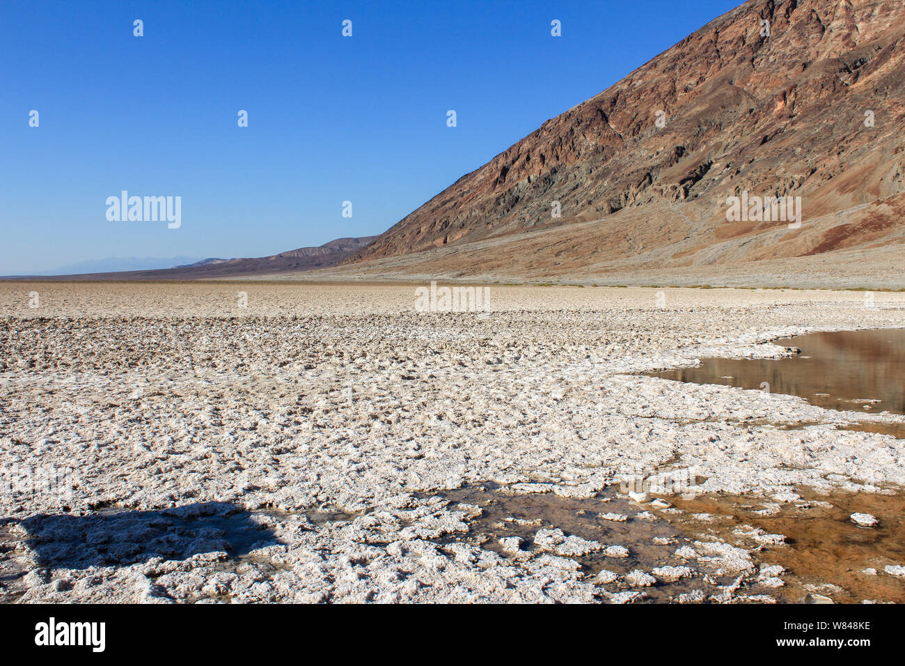 Badwater Basin, Death Valley Nationalpark, Kalifornien, USA Stockfoto