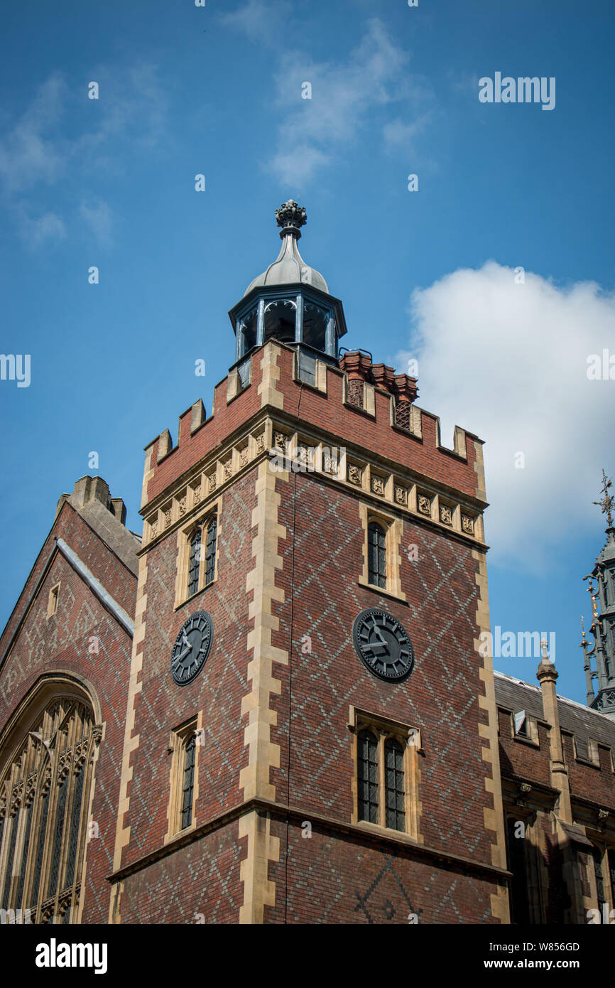 Die ehrenwerte Gesellschaft von Lincoln's Inn ist eines der vier Inns of Court in London und ist einer der renommiertesten Fachverbände der Welt von Richtern und Anwälten. Stockfoto