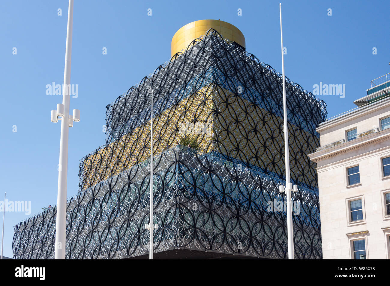 Die Bibliothek von Birmingham, Cententary Square, Birmingham, West Midlands, England, Großbritannien Stockfoto