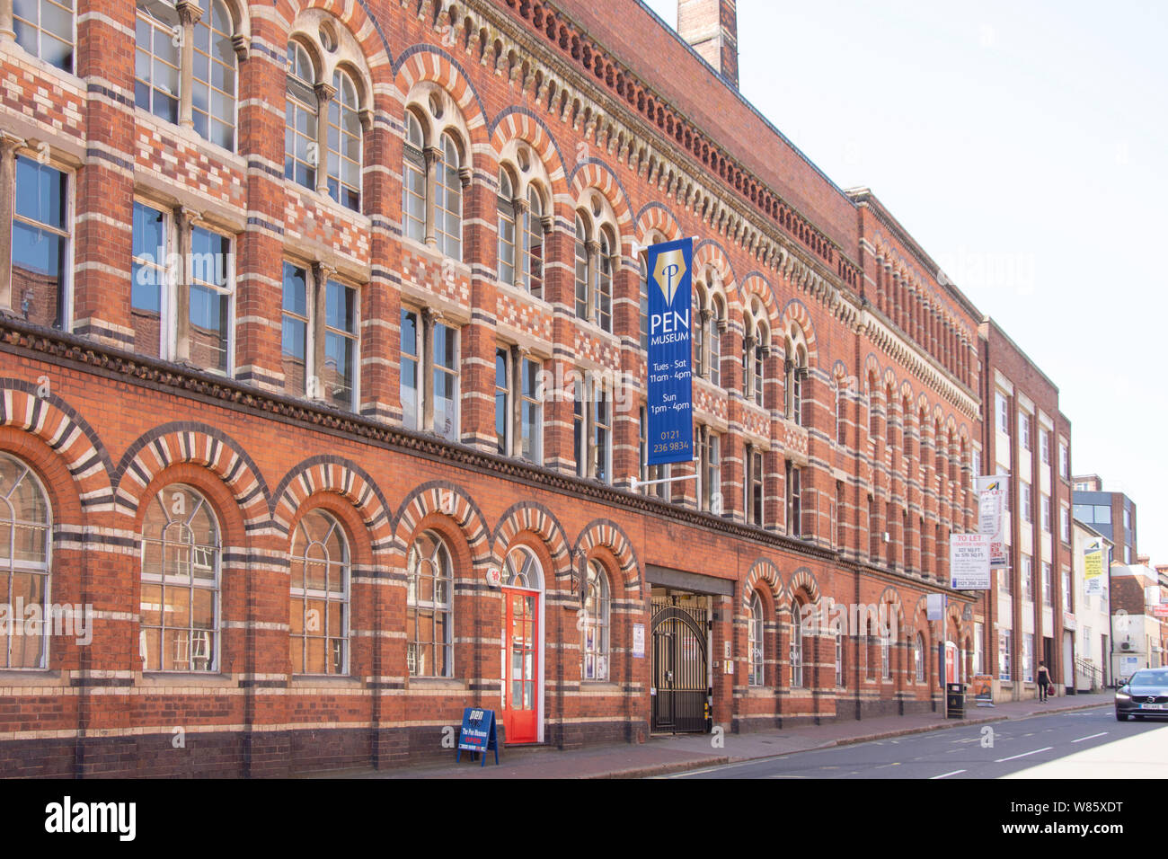 Der Pen Museum, das Argent Center, Frederick Street, Jewellery Quarter, Birmingham, West Midlands, England, Großbritannien Stockfoto
