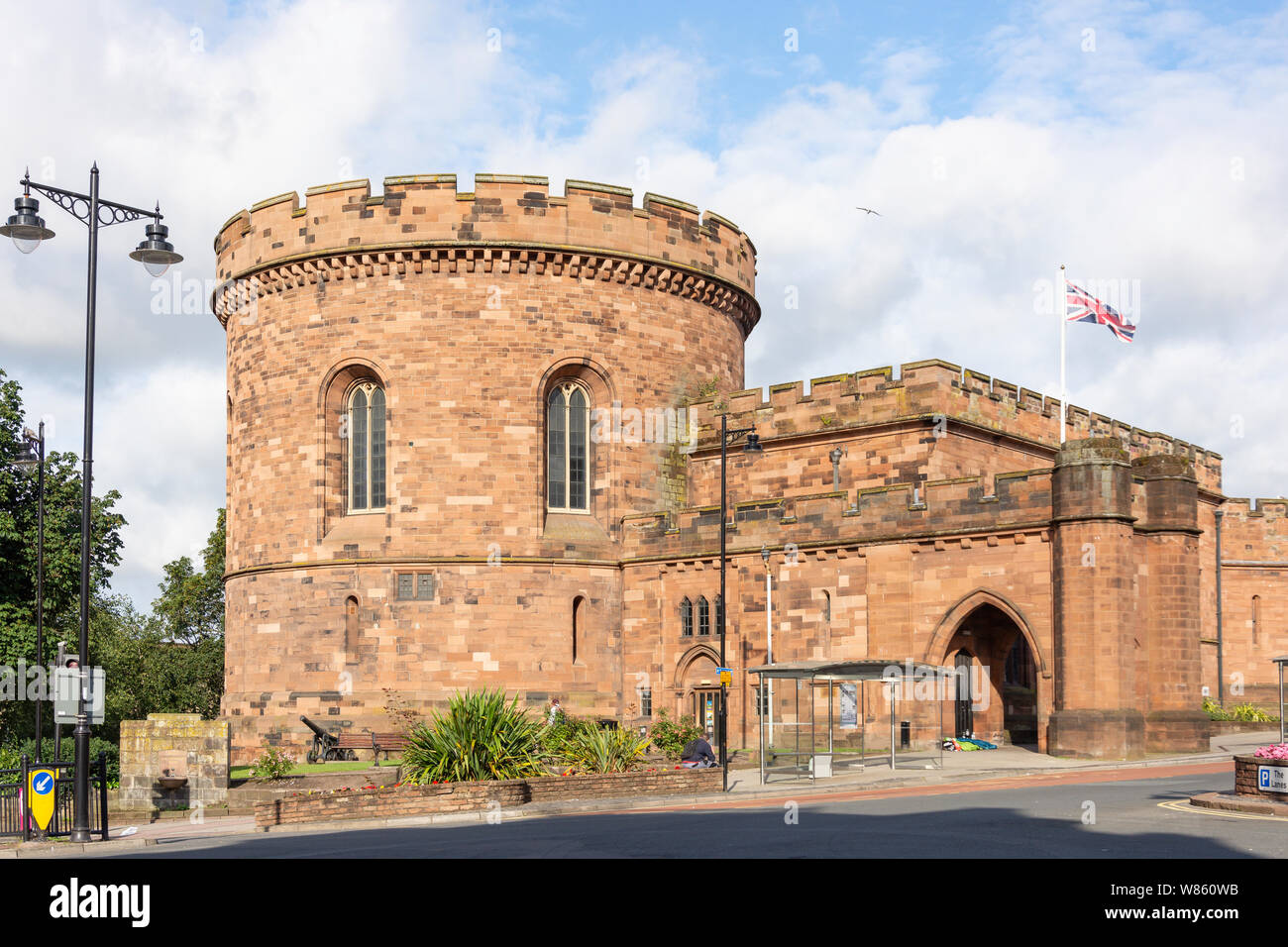 Die Zitadelle, Englisch Street, Carlisle, Stadt Carlisle, Cumbria, England, Vereinigtes Königreich Stockfoto
