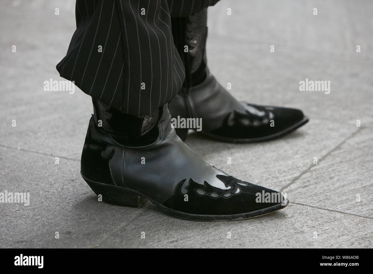 Armani cowboy boots sale