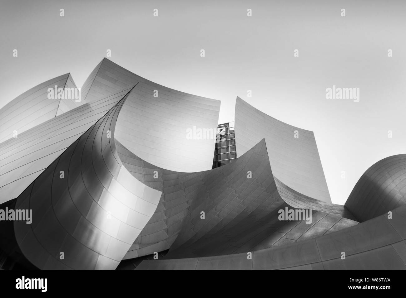 Frank Gehry Walt Disney Concert Hall Los Angeles Stockfoto