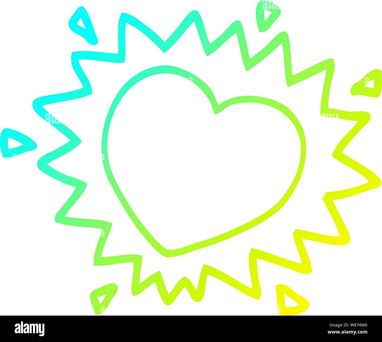 Flammendes Herz Ausgeschnittene Stockfotos Und Bilder Alamy