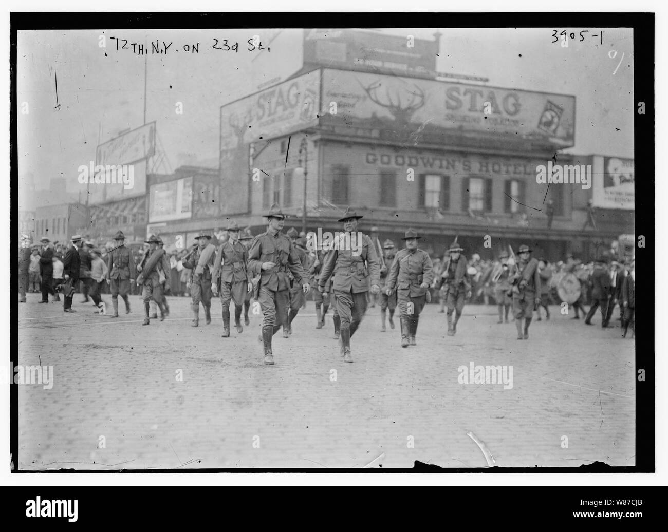 12. NY 23d St. Stockfoto