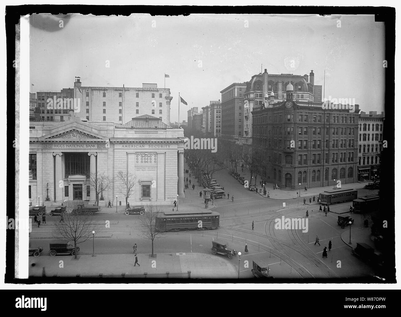 15 & New York Ave. Stockfoto