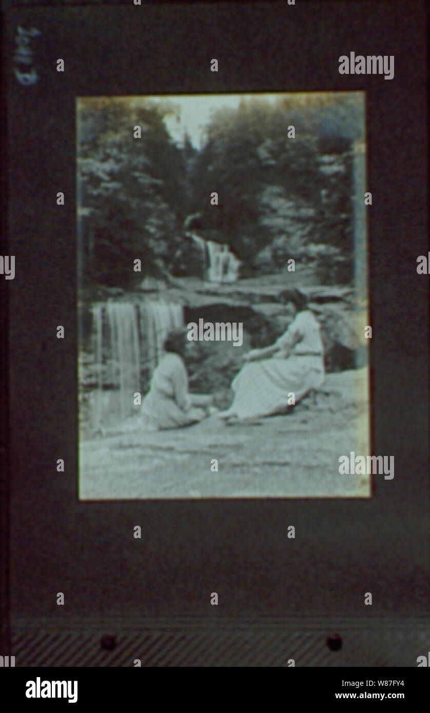 1917-1918, Referenz, die Drucke von Negative. Stockfoto