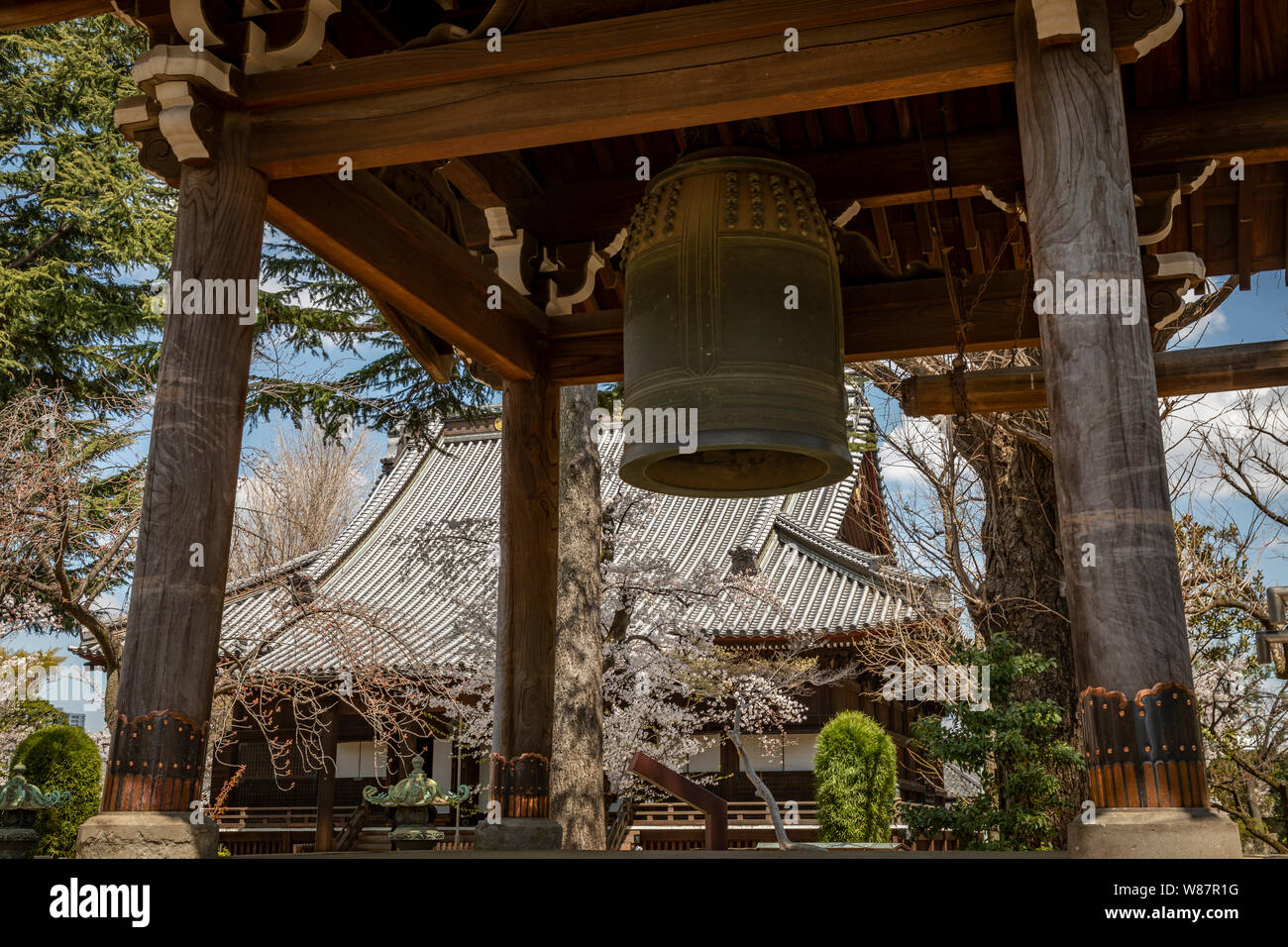 Tōeizan Kan'ei-ji Endon-in, ein Tendai buddhistischen Tempel in Tokio, Japan, Stockfoto