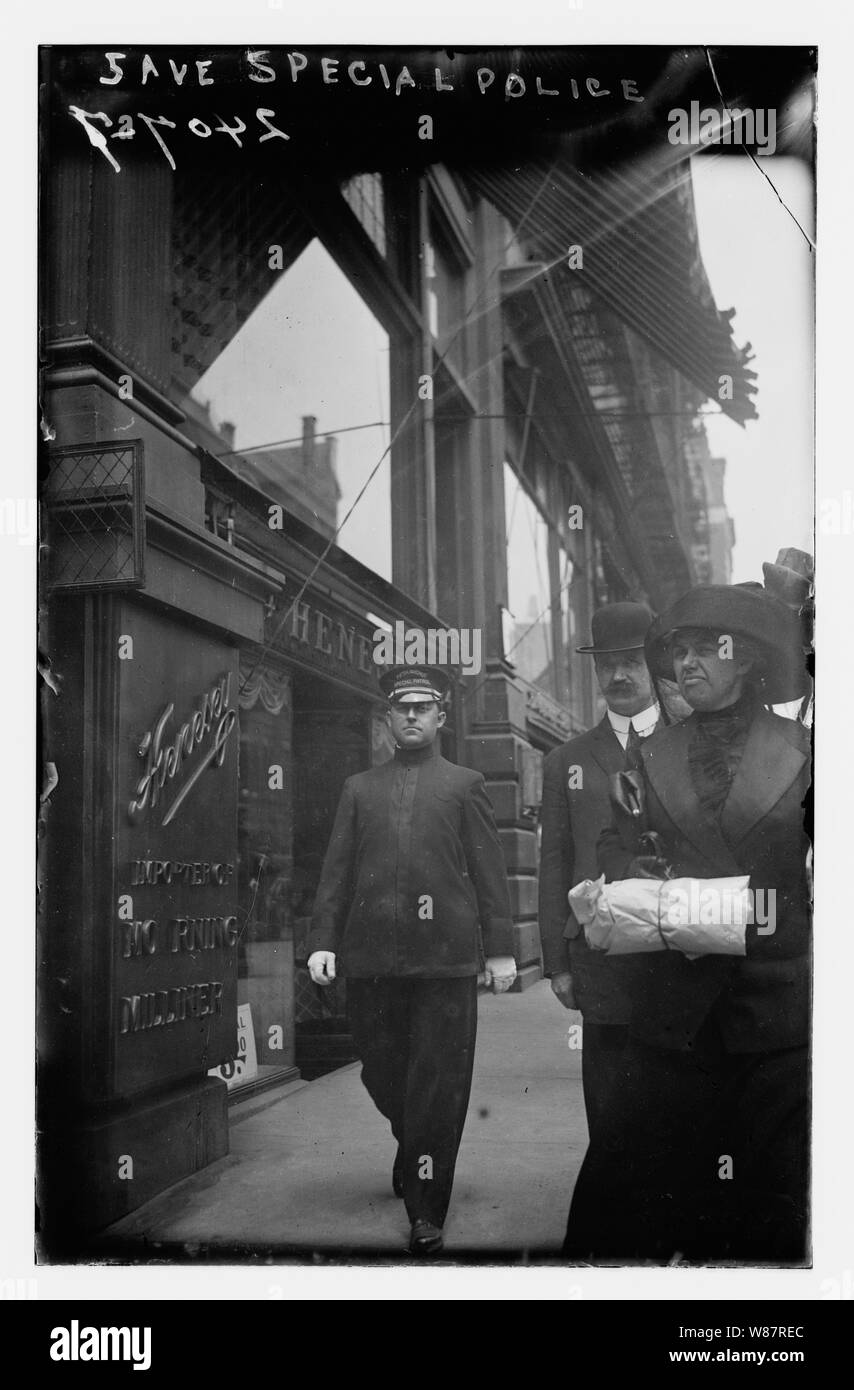 Polizei 5 Ave. Stockfoto