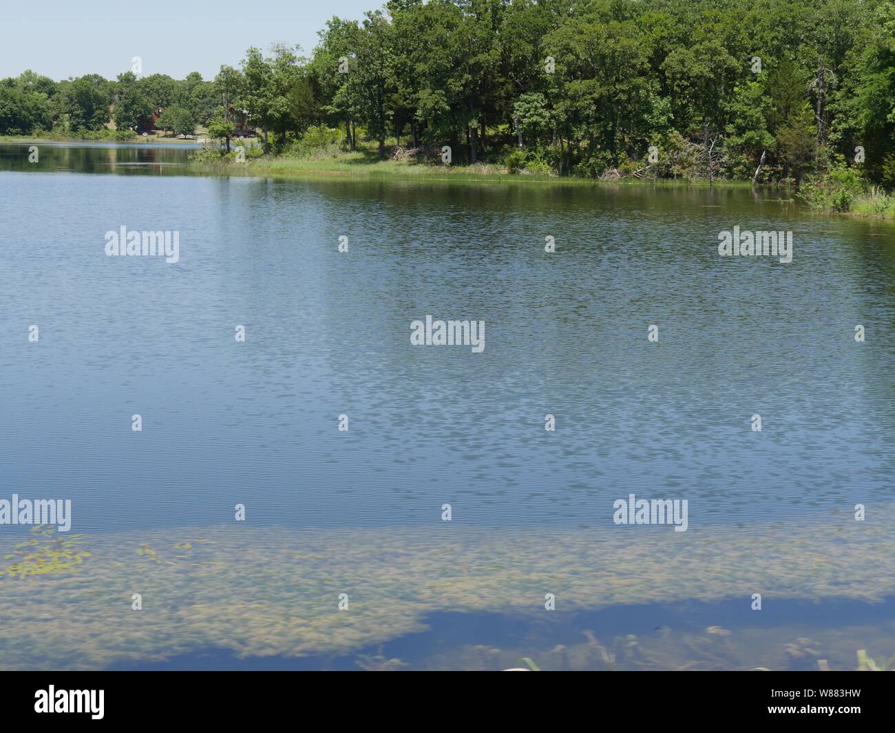 See am Chickasaw National Recreation Area in Davis, Oklahoma Stockfoto