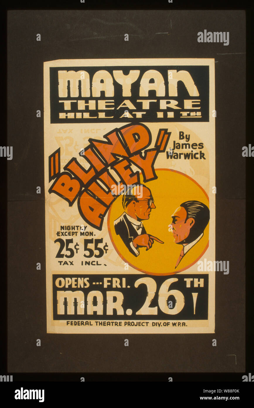 Blind alley, von James Warwick Stockfoto