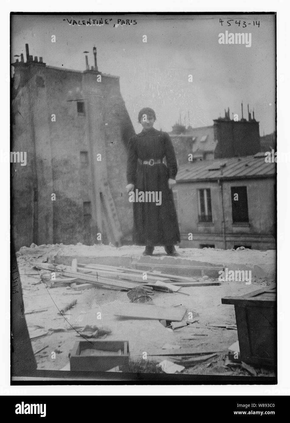 Valentine, Paris Stockfoto