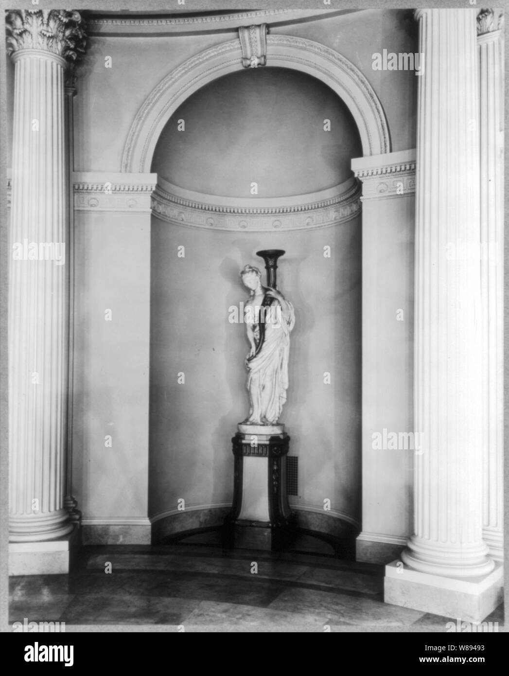 Whitemarsh Hall, Edward Townsend Stotesbury Haus, Wyndmoor, Pennsylvania. Innenraum Stockfoto